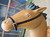 発泡スチロール製馬のディスプレー