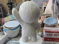 パテ付けしたアイズメイズ「ONさん」