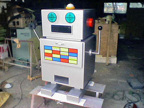 メカ式造形「フレークロボット」