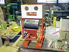 「フレークロボ」の製作実験
