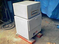 「フレークロボ」のボディー製作2