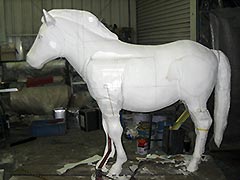 馬の造形の全体
