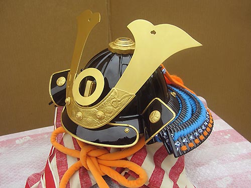 一橋徳川家の兜のレプリカ