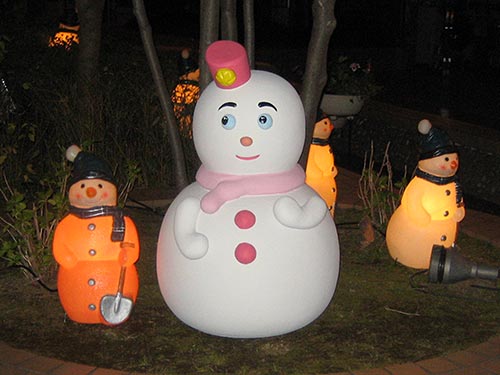 クリスマスイベント用雪だるま1