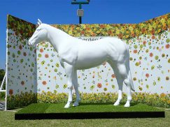 サラブレッド馬の立体造形3