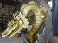 龍の立体造形1