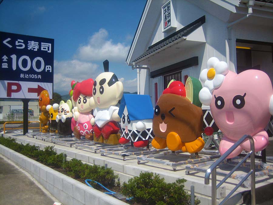 キャラクター立体看板