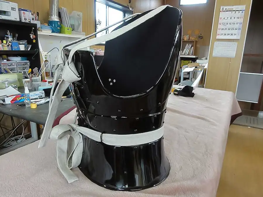 明治大学の体験用短甲3